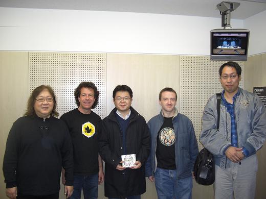 Godiego in Tokyo 2008 - meeting Mickie Yoshino and Tommy Snyder