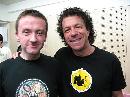 Godiego in Tokyo 2008 - meeting Tommy Snyder